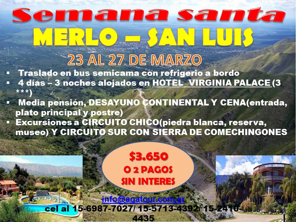 Merlo - San Luis